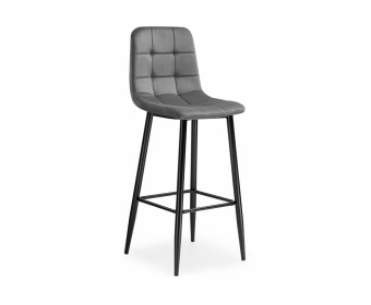 Барный стул Chio dark gray / black