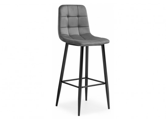 Барный стул Chio dark gray / black