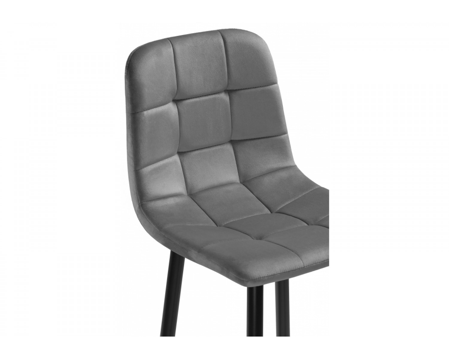 Барный стул Chio dark gray / black