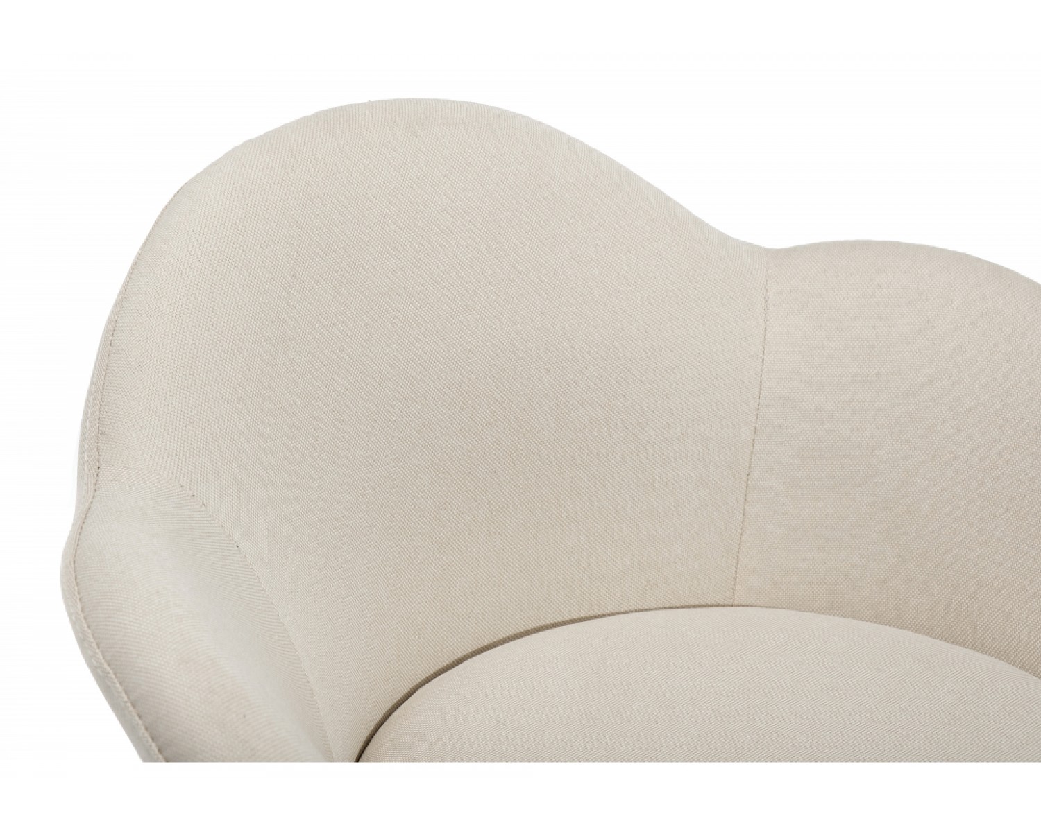 Барный стул Cotton beige fabric