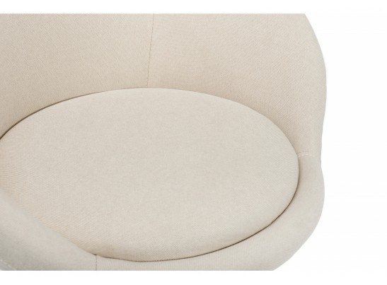Барный стул Cotton beige fabric