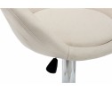 Барный стул Cotton beige fabric