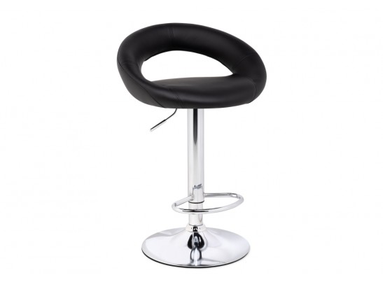 Барный стул Oazis black / chrome