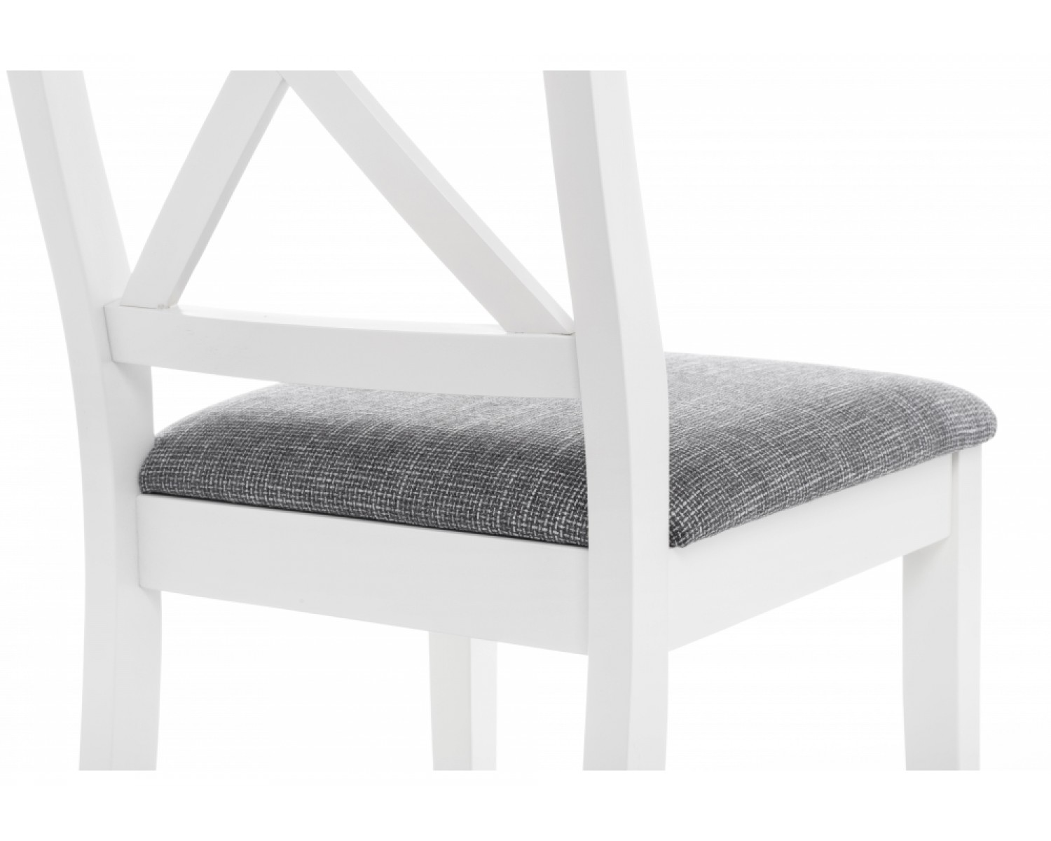 Деревянный стул Bern butter white / grey