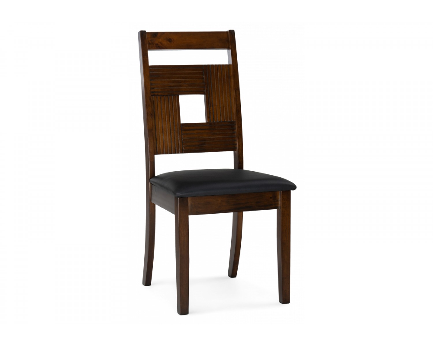 Деревянный стул Kubik dirty oak / black