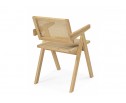 Деревянный стул Rattan wood