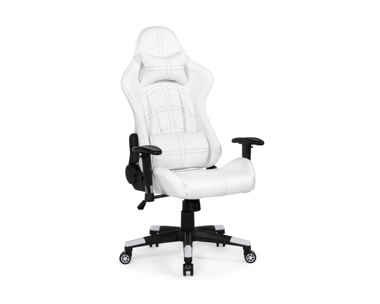 Компьютерное кресло Blanc white / black