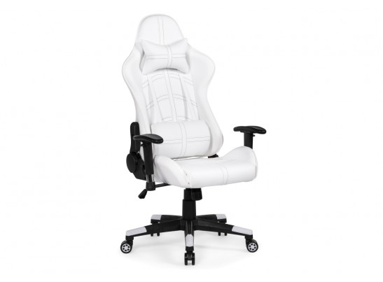 Компьютерное кресло Blanc white / black