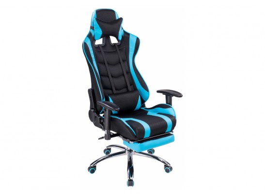 Компьютерное кресло Kano 1 light blue / black