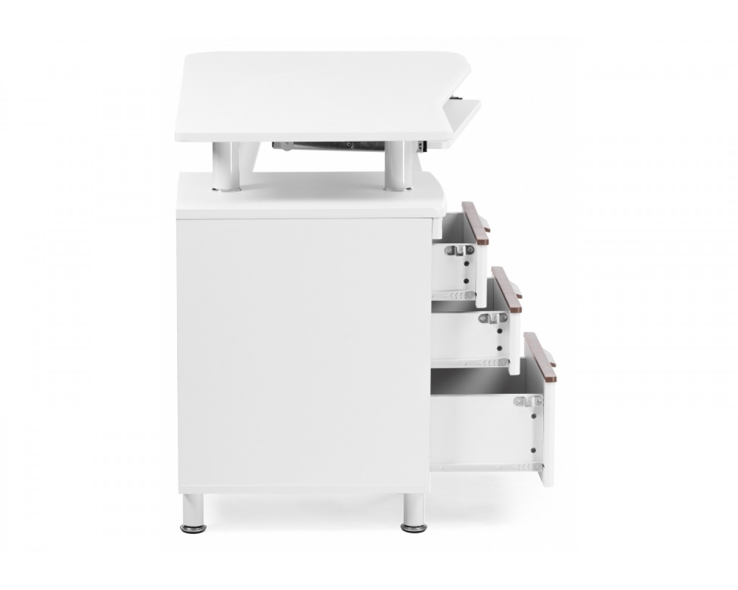 Компьютерный стол Erida 120х60х75 white