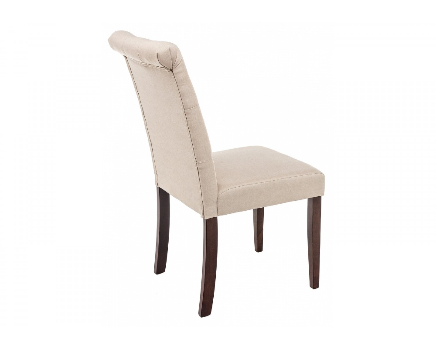 Стул Amelia dark walnut / fabric cream