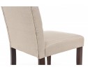 Стул Amelia dark walnut / fabric cream
