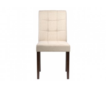 Стул Madina dark walnut / fabric cream