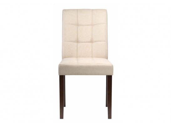 Стул Madina dark walnut / fabric cream