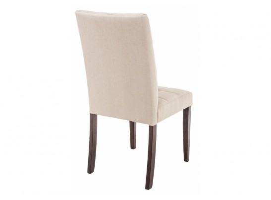 Стул Madina dark walnut / fabric cream