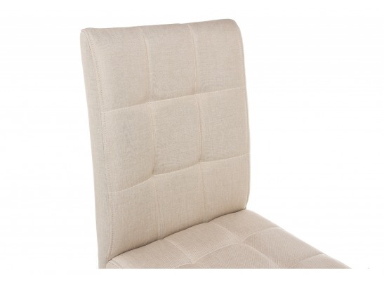 Стул Madina dark walnut / fabric cream