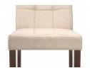 Стул Madina dark walnut / fabric cream
