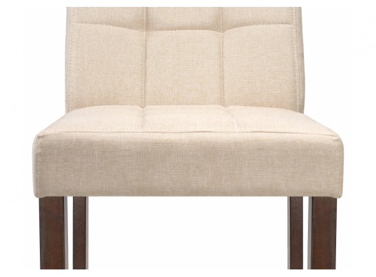 Стул Madina dark walnut / fabric cream