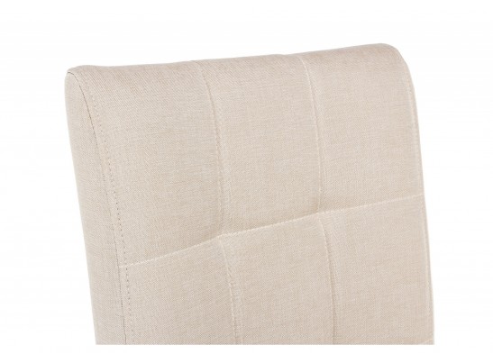 Стул Madina dark walnut / fabric cream