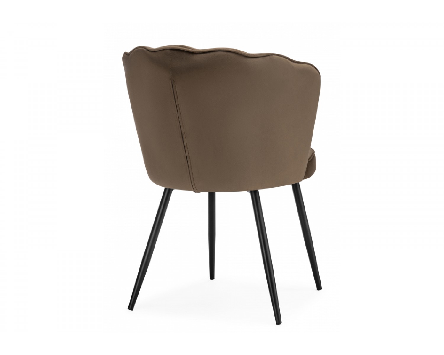 Стул на металлокаркасе Coral сappuccino / black