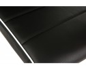 Стул на металлокаркасе DC2-001 black / white