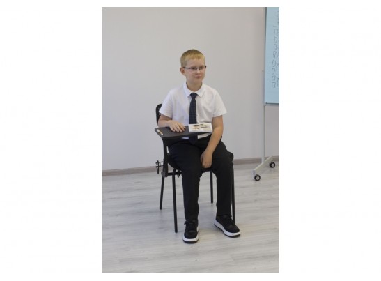 Стул на металокаркасе Sheffilton SHT-S85М-RD черный/черный муар