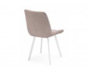 Стулья на металлокаркасе Челси 360 латте (ZD 290) / белый