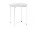 Журнальный столик-поднос Tray 47х51 white