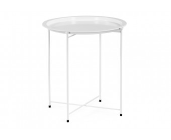 Журнальный столик-поднос Tray 47х51 white