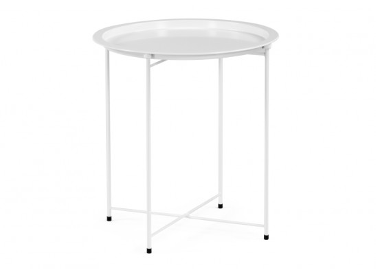 Журнальный столик-поднос Tray 47х51 white