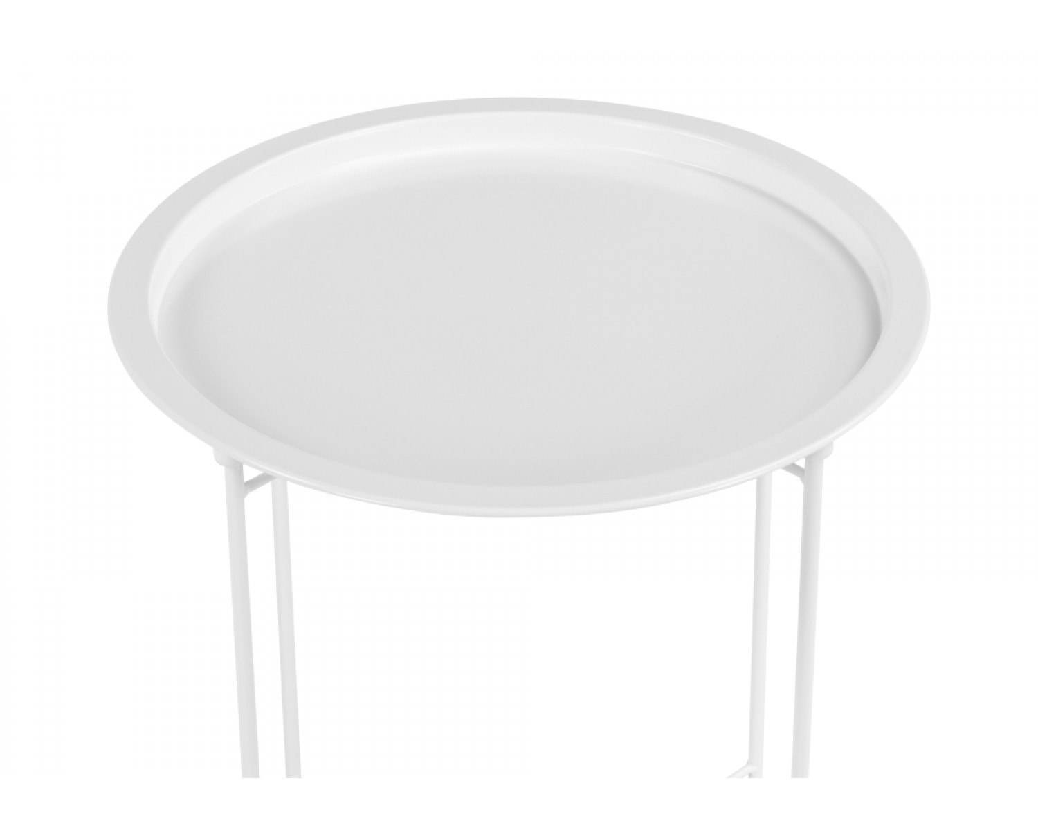 Журнальный столик-поднос Tray 47х51 white