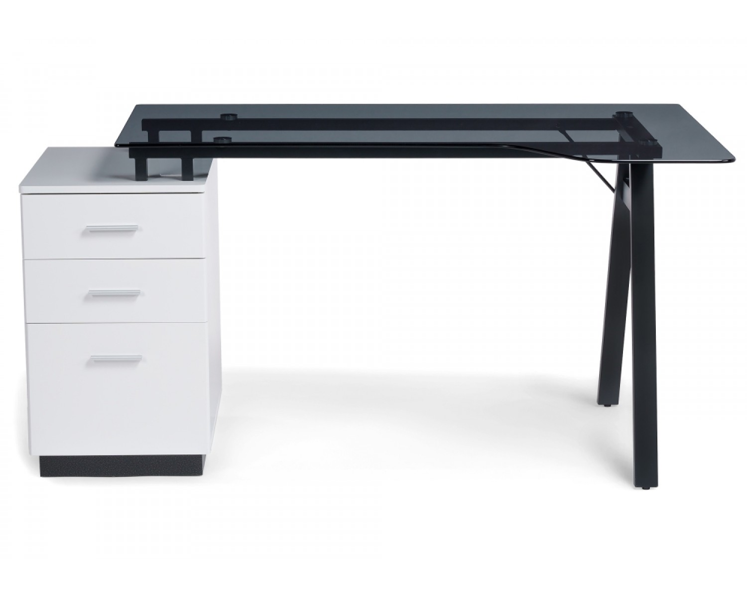 Компьютерный стол Torvi white / black