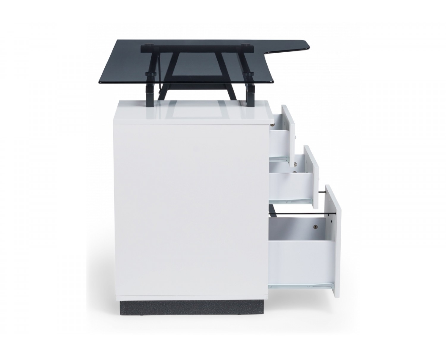 Компьютерный стол Torvi white / black