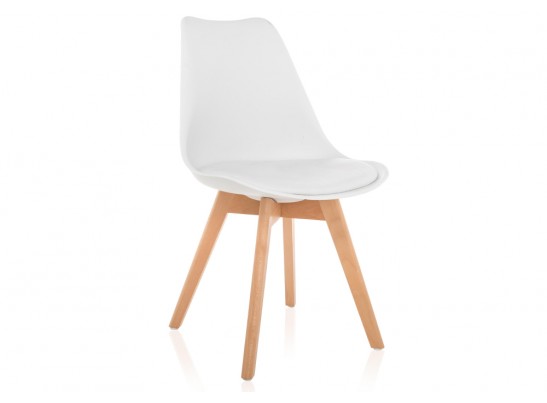 Обеденная группа Номиа 80 white / wood