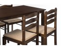 Обеденная группа Starter (стол и 4 стула) oak / beige