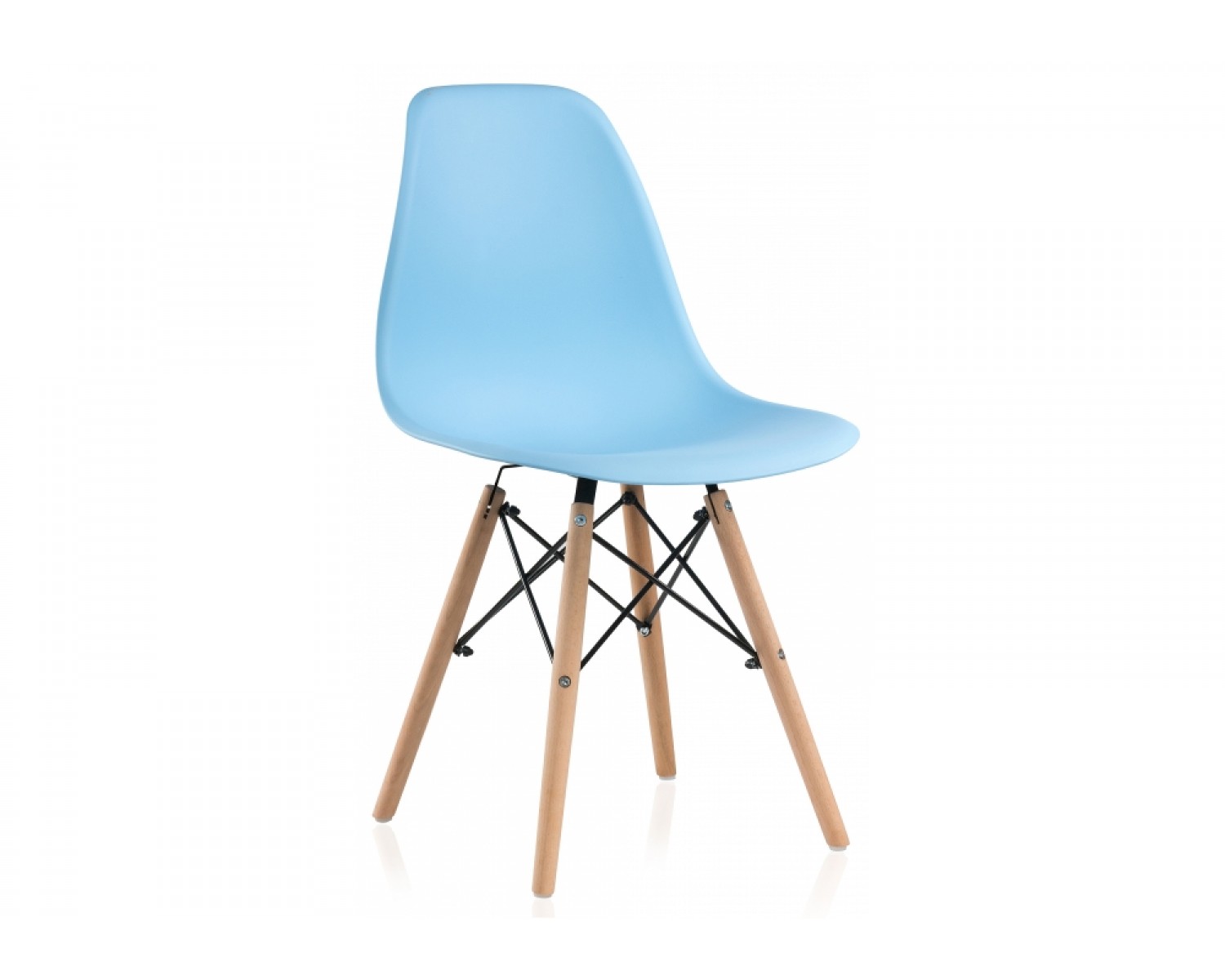 Пластиковый стул Eames PC-015 blue