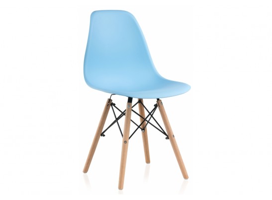 Пластиковый стул Eames PC-015 blue