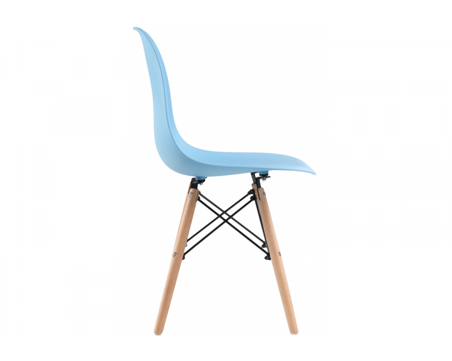Пластиковый стул Eames PC-015 blue