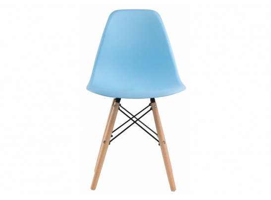Пластиковый стул Eames PC-015 blue