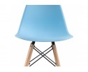 Пластиковый стул Eames PC-015 blue