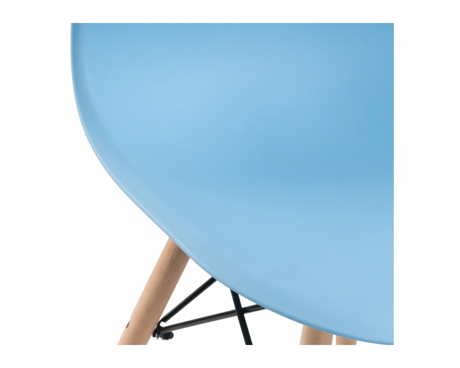 Пластиковый стул Eames PC-015 blue