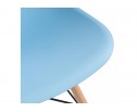 Пластиковый стул Eames PC-015 blue