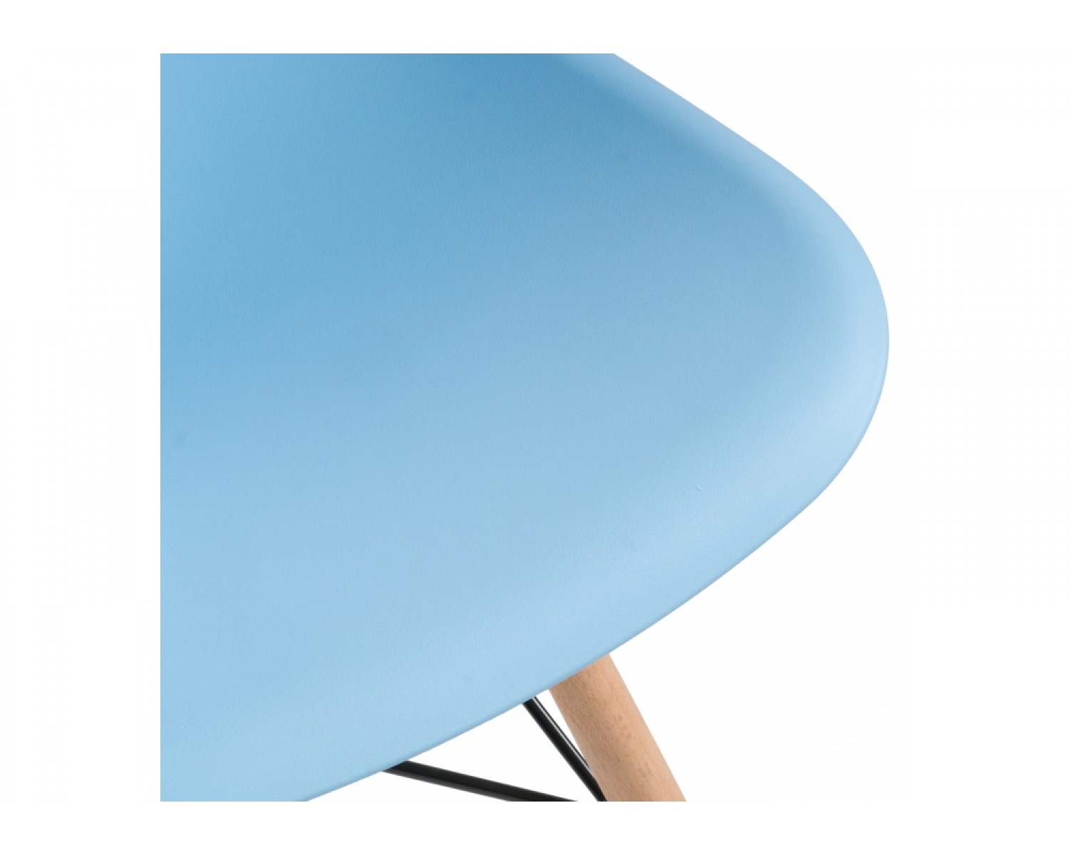 Пластиковый стул Eames PC-015 blue