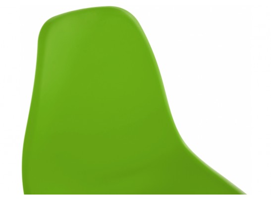 Пластиковый стул Eames PC-015 зеленый