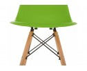 Пластиковый стул Eames PC-015 зеленый