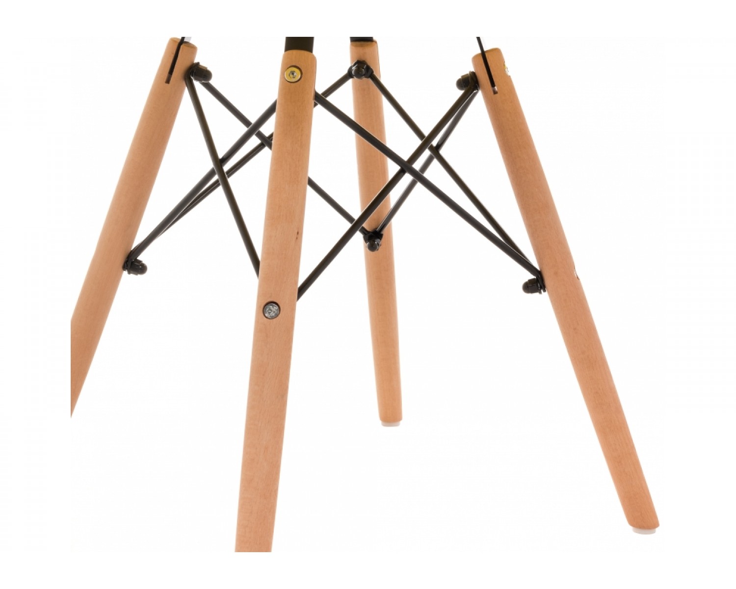 Пластиковый стул Eames PC-015 зеленый