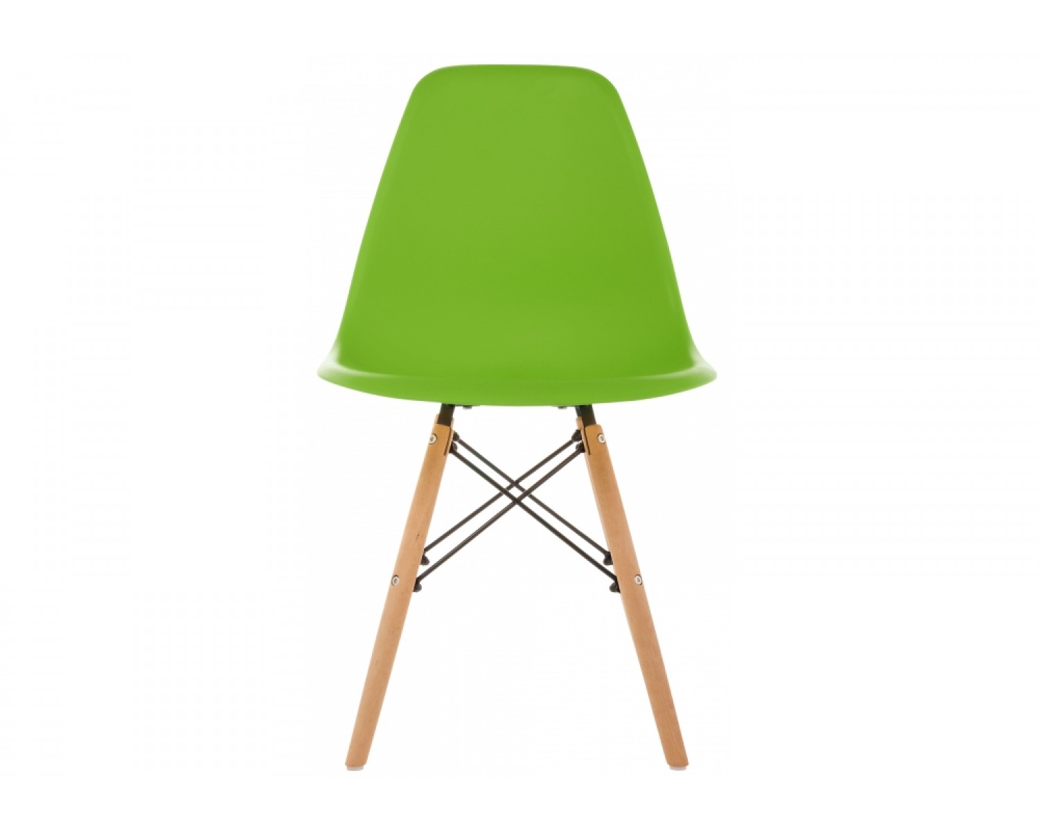 Пластиковый стул Eames PC-015 зеленый