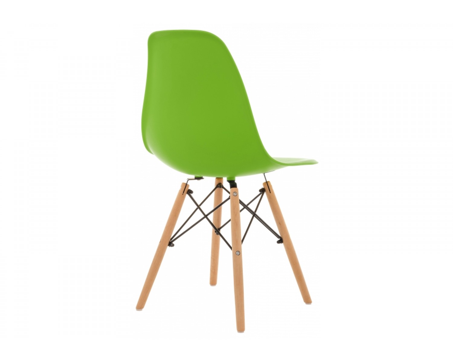 Пластиковый стул Eames PC-015 зеленый