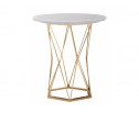 Стол Melan white / gold