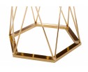 Стол Melan white / gold